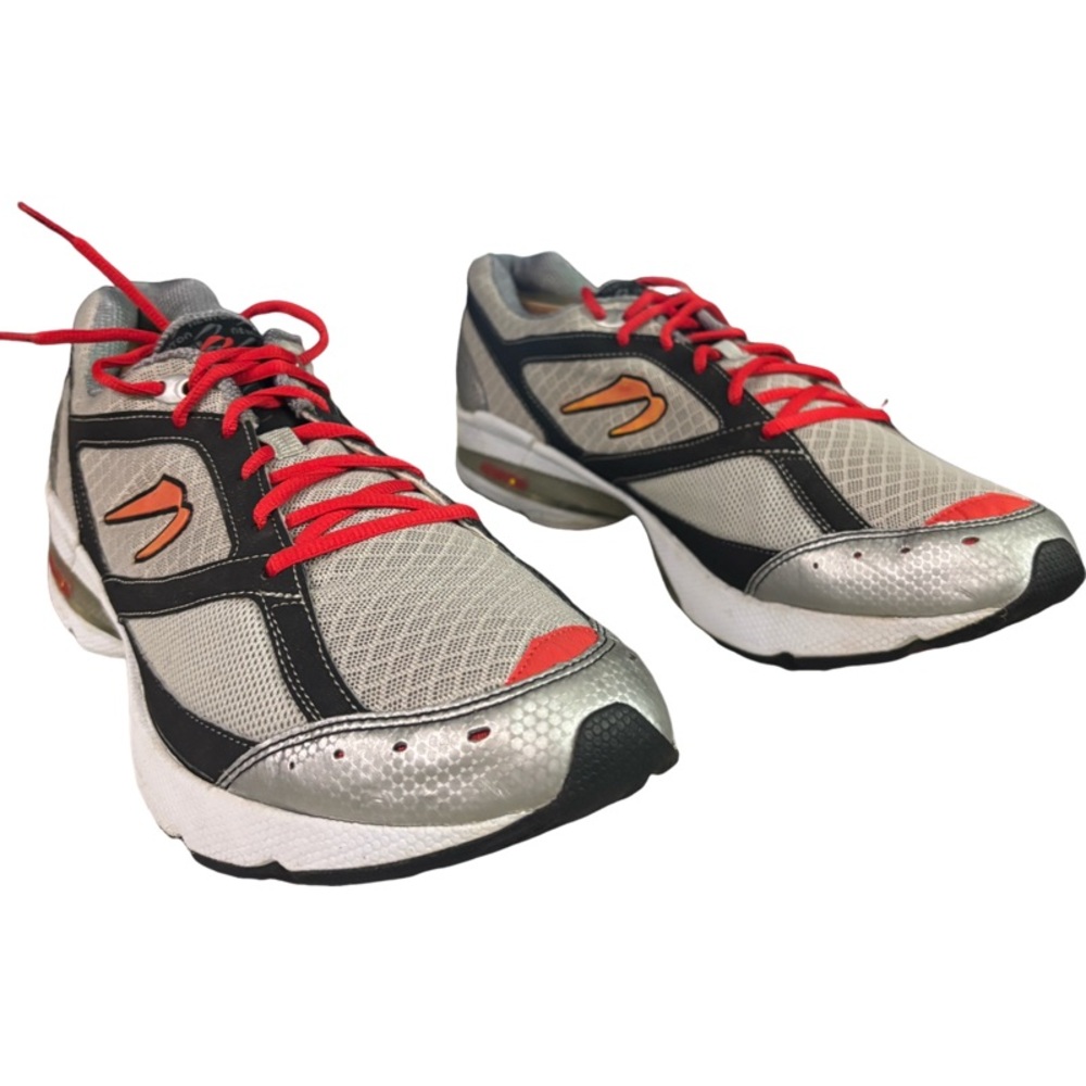 Men's Newton Running Isaac S, Silver/Black 12 D Medium US - Picture 2 of 9